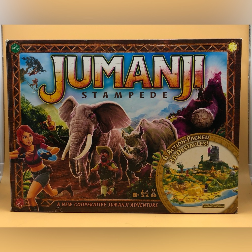 Spin Master Games, Jumanji Stampede, 3D Adventure Cooperative Board